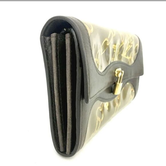 Aurhentic Louis Vuitton Monogram Charm PVC Long Bifold Wallet /S0530 - Picture 2 of 8